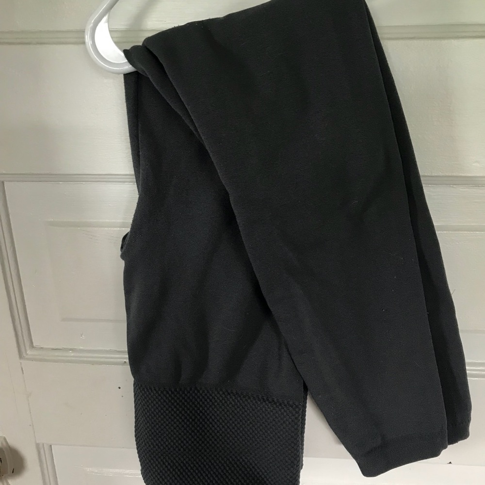 Deep Gray, Fleece Lined Leggings *FREE GIFT